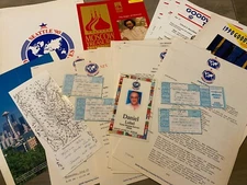 1990 Goodwill Games Tickets Media Pass Program Documents Schedule