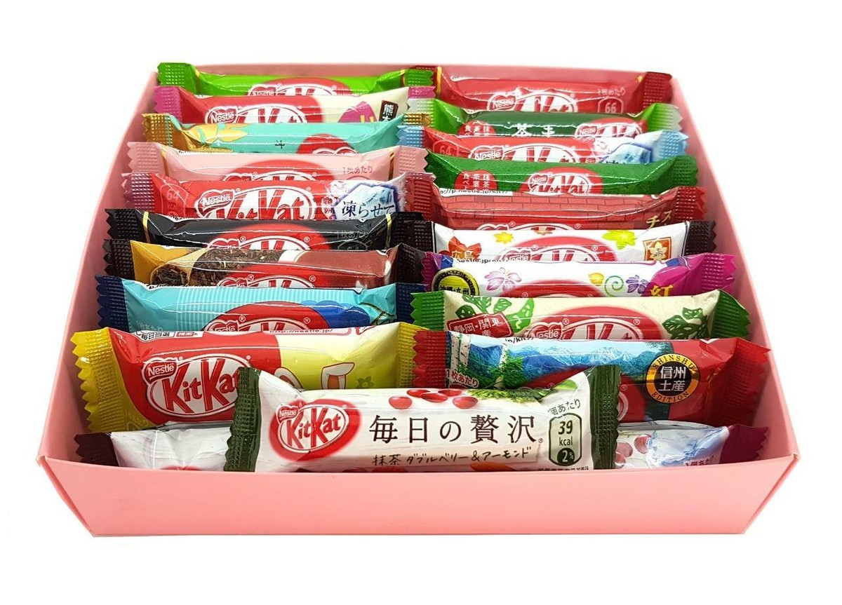 Japanese Kit Kat Special Collection 20 Assorted Flavors Mini Bars
