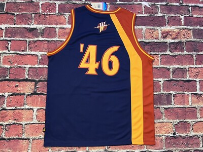 Vintage NBA '46 Golden State Warriors G-III Hardwood