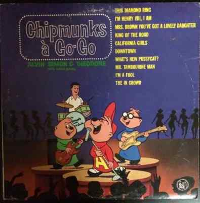 LP Alvin, Simon And Theodore With David Seville , The Chipmunks Chipmunks A Go-