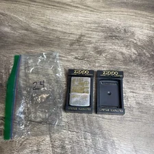 Vintage Zippo Dresser Industries INC. Grinding Wheel Windproof Cigarette Lighter