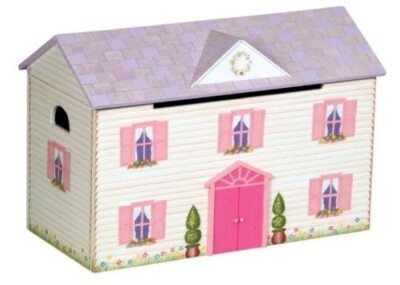 New Guidecraft Doll House Children's Dollhouse Kid's Wood Toy Box