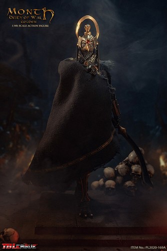 MONTH: DEITY OF WAR~GOLDEN VERSION~SIXTH SCALE FIGURE~TBLEAGUE~PHICEN~MIBS - Picture 7 of 12