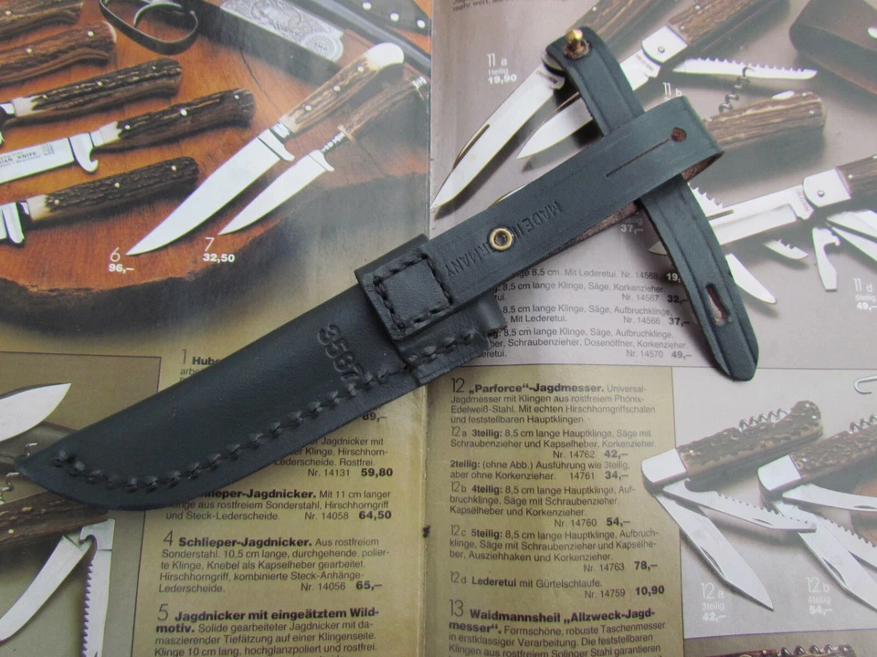 PUMA MESSERSCHEIDE für PUMA Messer Solingen. Für den PUMA Jagd Nicker 3587 . - Bild 4 von 4