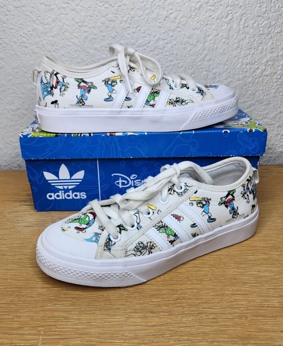 Adidas Nizza J X Disney Sport Goofy Shoes Sneakers Unisex Adidas Nizza J X Disney Sport Goofy Shoes Sneakers Unisex