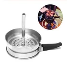 Metal Hookahs Charcoal Holder Sheesha Water Pipe Tobacco Shisha Bowl Accessories