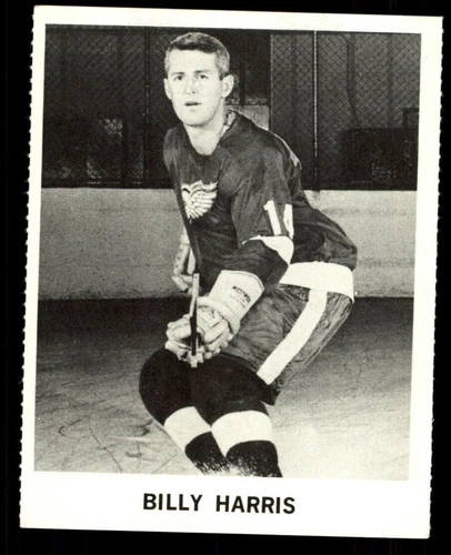 1965 BILLY HARRIS COKE NHL COCA COLA REDWINGS