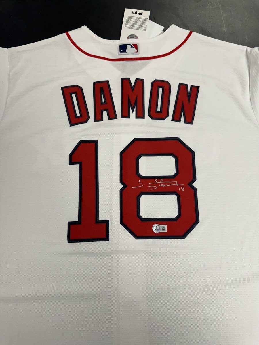 Red Sox Jersey Johnny Damon Jersey Majestic Boston Red Sox Johnny
