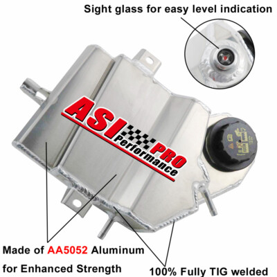 Coolant Overflow Expansion Tank Degas Bottle For 2003-2007 Ford 6.0L Powerstroke