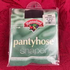 Hannaford - SHAPER STYLE PANTY HOSE (2XL) Jet Black, 16668