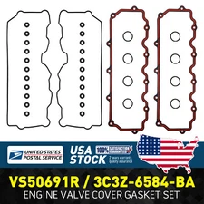 NEW Valve Cover Gasket For 6.0L Powerstroke Diesel Super Duty 3C3Z-6584-BA Set