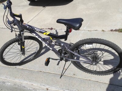 Magna Excitor Bike Dual Suspension Bike Magna Bike 24 Inch 21