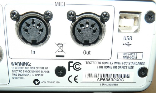 M BOX 2 DIGIDESIGN CARTE SON USB PROFESSIONNELLE AUDIO/MIDI . - Photo 9/9