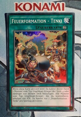 Yugioh - Feuerformation Tenki - SR - THSF-DE057 - The Secret Forces - DE/NM