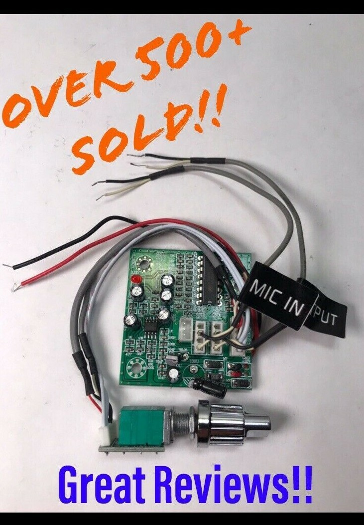 UNIVERSAL CB Echo Board TURBO IC for CB HAM RADIO 2