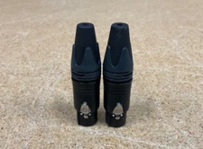 Lot of 2 Neutrik NC-FXX Female 3 Pole
