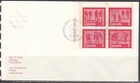 Canada Scott 647a UL Pl Blk FDC - Winter Sports