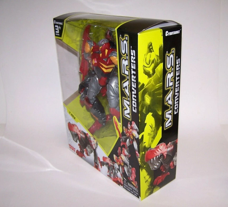 Convertidores M.A.R.S. T-REX Cybotronix 9" Transformadores y Robots NIB Foto 3 de 4