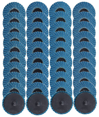 2 in Zirconia Quick Change Flap Sanding Disc 40 60 80 120 Grit Die Grinder Drill