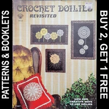 Vtg Craft Course HH-22 "Crochet Doilies Revisted" Creative Ways to Use Doilies