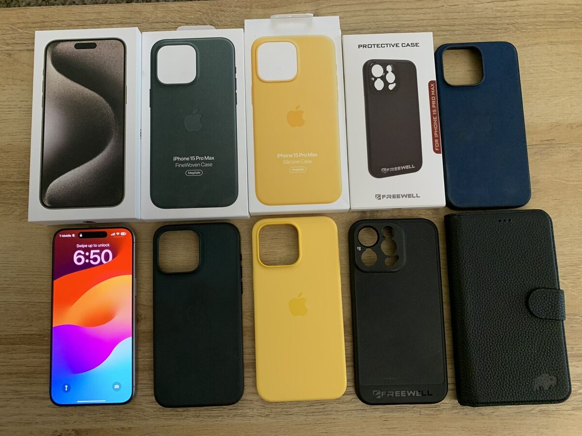 iPhone 15 Pro Max BUNDLE DEAL, 256 GB - Natural Titanium iPhone 15 Pro Max BUNDLE DEAL, 256 GB - Natural Titanium