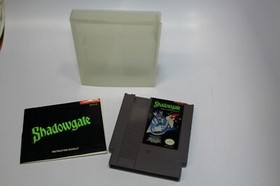 Shadowgate - NES - 1989 - Game Manual Case - Cleaned