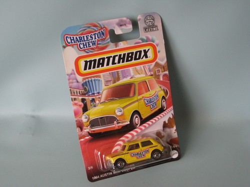 Matchbox 1964 Austin Mini Cooper Charleston Chew Classic Toy Car 60mm USA b - Picture 2 of 2