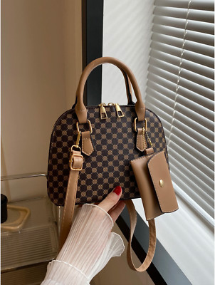 Multicolor Fashionable Solid Color Geometric Pattern Handbags Small Bag Purse