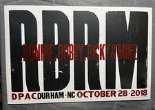 2018.10.28 Hatch Show Print Bell Biv DeVoe Ronnie Bobby Ricky Mike Durham @DPAC