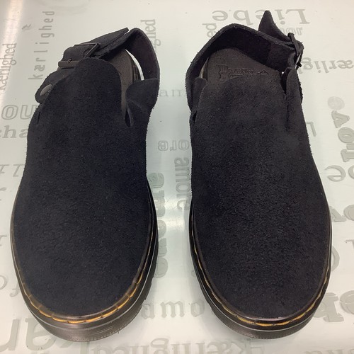 Dr. Martens Carlson Black Suede Slingback Clogs Mule Women’s Size 6/ M 5(EU 37)