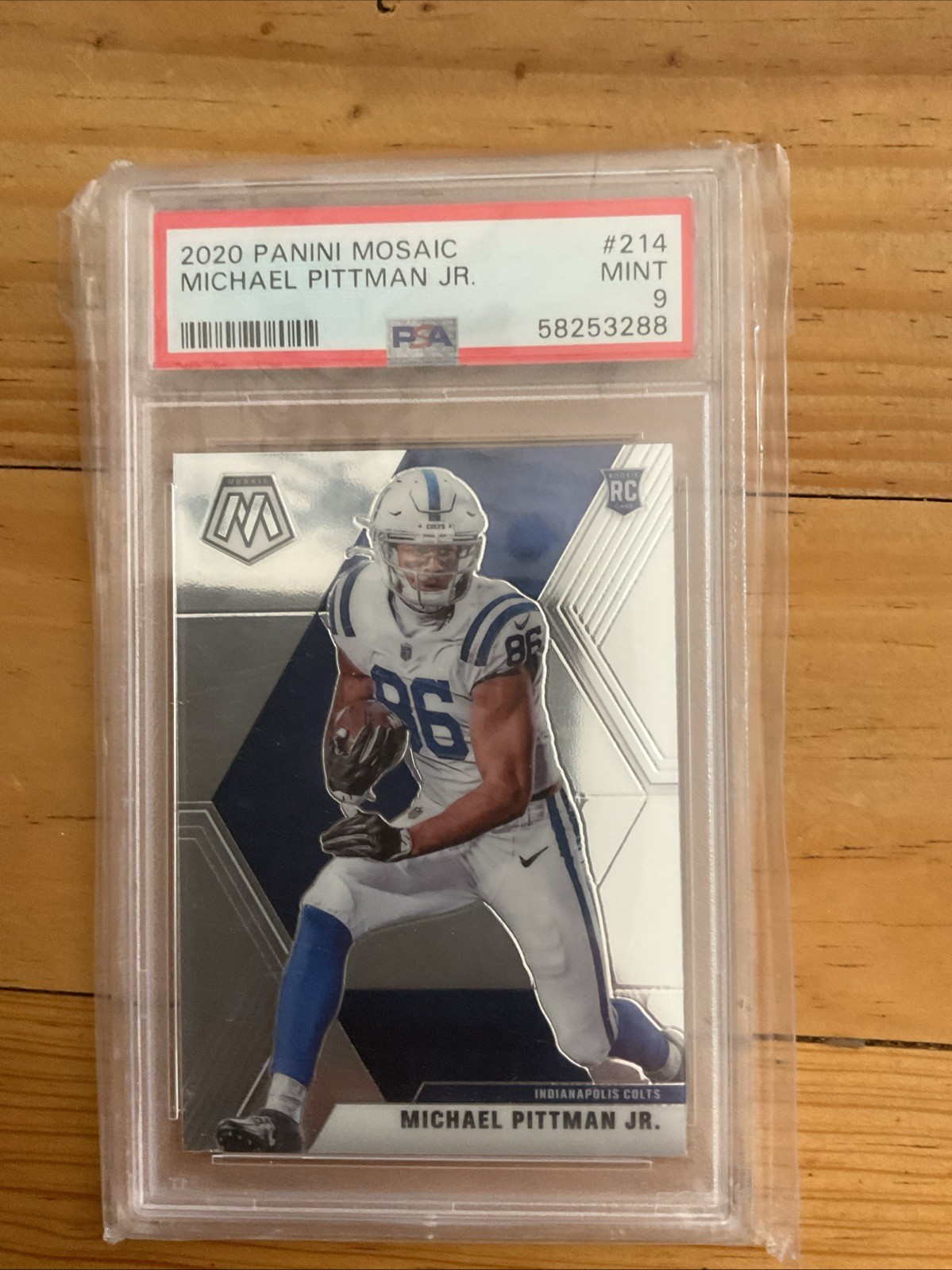 2020 Panini Mosaic - Rookies Michael Pittman Jr. #214 (RC)