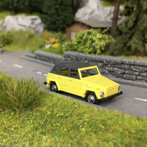 VolksWagen 181 Jaune-HO 1/87-BUSCH 52701 | Condition: Neuf