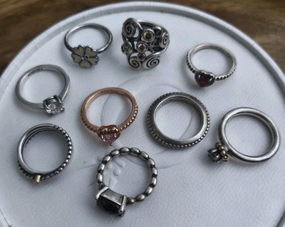   Pandora Ringe ungefähr gr. 50- 54