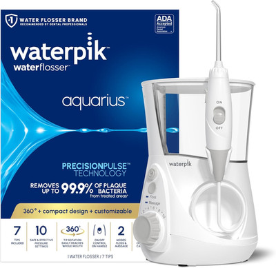Aquarius Water Flosser For Teeth Cleaning, Gums, Braces, Dental Care, Electric P