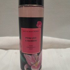 Bath  Body Works PINK LILY BAMBOO Body Mist 8oz
