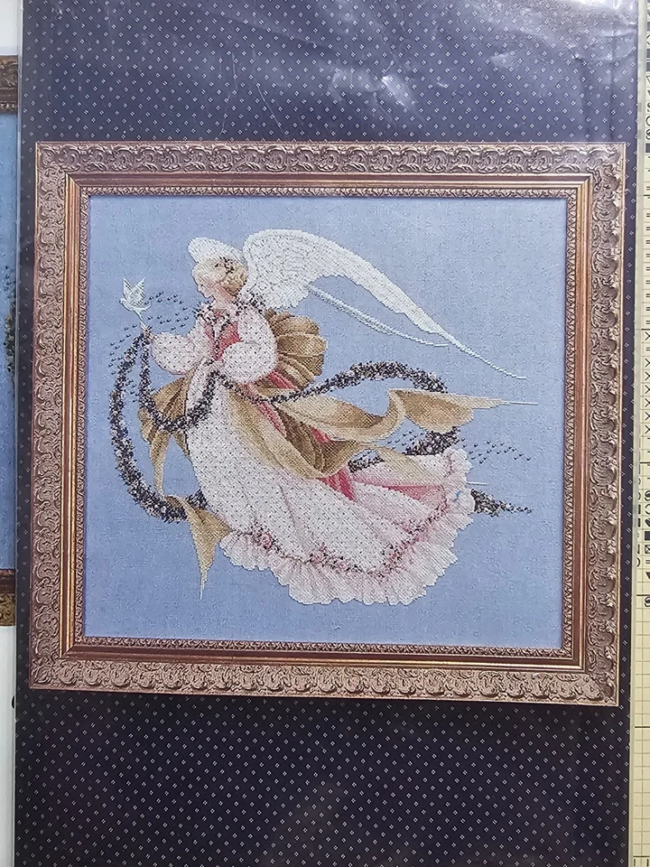 Lavender & Lace Victorian Designs Angel of Summer Cross Stitch Pattern NEW - Image 2 of 3