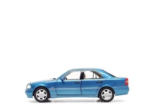 Norev 1:18 Mercedes-Benz C200 (W202) in Aquamarine Blue (Dealer Edition)