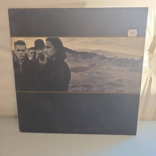 U2 the Joshua Tree 1987 UK Pressing Vinyl LP with Insert Island Gatefold