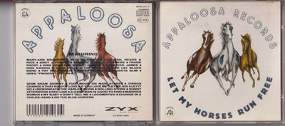 Appaloosa Records-Let My Horses Run Free - mit Dave Kelly, Mick Clarke Band- CD