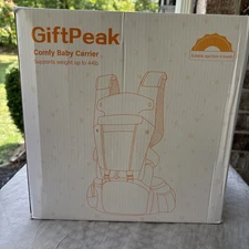 Gift, Peak, Comfy Baby Carrier Supports Weight Up To 44 Pounds