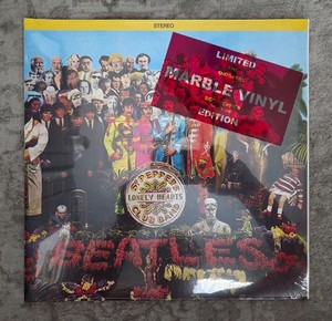 Beatles EARLY-1978 CANADIAN ISSUE ‘SGT. PEPPER’S LHCB' MARBLE VINYL LP SEALED!