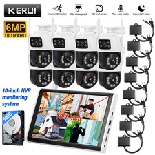 Wireless WiFi Security Camera NVR CCTV System Smart Outdoor Night Vision Cam