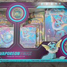Pokémon TCG Vaporeon VMAX Premium Collection...