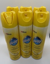 Pledge Enhancing Furniture Polish Spray, Lemon NETY WT. 9.7oz 274g pack of 6