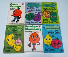 6 x  Ladybird Books The Garden Gang by Jayne Fisher 1970's