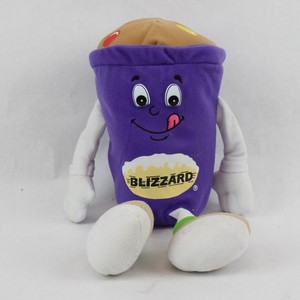 Vintage 1999 Dairy Queen DQ Blizzard Plush Promo Toy