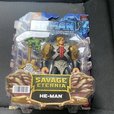 Mattel HE-MAN AND THE MASTERS OF THE UNIVERSE Savage Eternia He-Man 14cm Neu