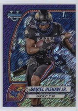 2024 Bowman U Chrome Purple Shimmer Refractor Daniel Hishaw Jr #52 4o1