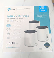 TP-LINK Deco X25 AX1800 Wi-Fi 6 Dual-Band Mesh Router 3-Pack White