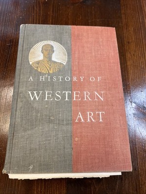 1953 A HISTORY OF WESTERN ART by John Ives Sewall Henry Holt & Co. Vtg Hardcover